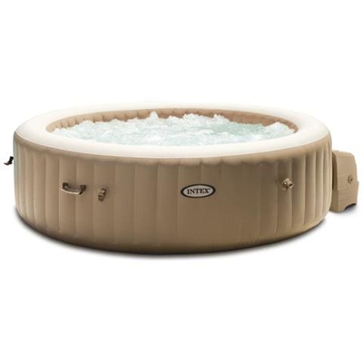 Intex 28428 Idromassaggio Gonfiabile Con Pompa Anticalcare Bubble Spa 216x71cm
