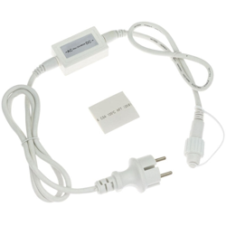 Lotti Importex - Kit da taglio per tubo luminoso a led ø 13 mm cavo di alimentazione ac/dc bianco en oferta