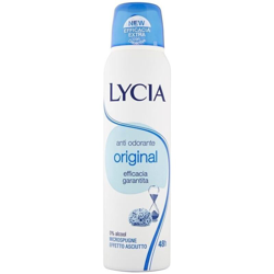 Lycia Deodorante Spray Original 150Ml características
