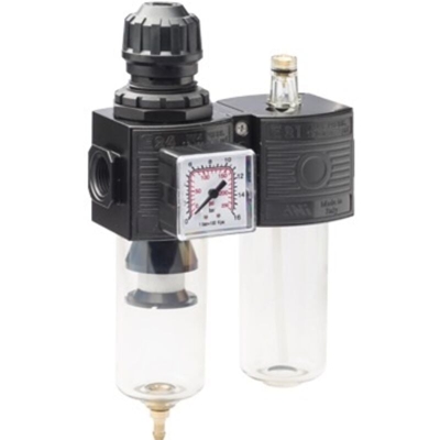 E/22 Filtro Anti Condensa Regolatore Pressione Lubrificatore Aria Compressa - Ani