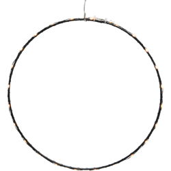 Decorazione Luminosa 104 Microled Bianco Caldo 100Cm Nero Addobbi Natale Esterno precio