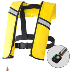 Giubbotto di salvataggio gonfiabile manuale, (senza bombola), AT9011, giallo precio