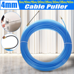 Estrattore per cavi per dispositivo con filettatura da elettricista da 4 mm (blu, 40 m) precio