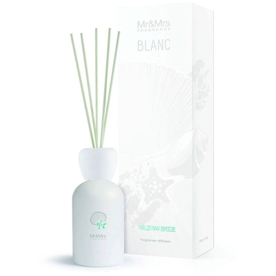 Mr&Mrs Fragrance Diffusore A Bastoncino Blanc Maldivian Breez 250Ml Casa