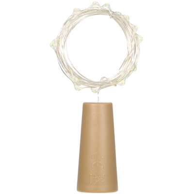 4,5 V filo di rame sughero lampada stringa atmosfera luce IP65 impermeabile,colorato ,9 W 1,5 metri 15 LED - colorato ,9 W 1,5 metri 15 LED