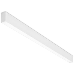Plafoniera A Led Lineare A Filo Bianco Opaco 120cm 2635lm 4000k en oferta