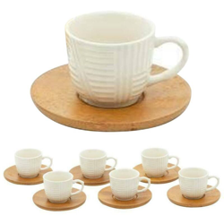 Confezione 6 Tazzine da Caffe' con Piattino Scottish en oferta