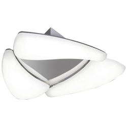 Filo Incasso A Soffitto 18w Led 3000k, 1620lm, Cromo Lucido, Acrilico Satinato características