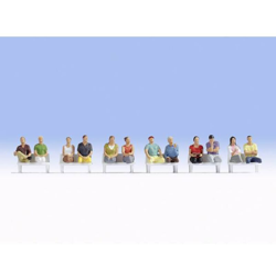 15250 Personaggi in scala H0 seduti passeggeri - Noch en oferta