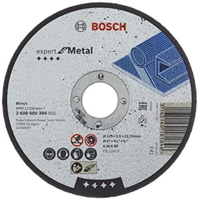 Bosch Accessories A30 S BF 2608600394 Disco di taglio dritto 125 mm 22.23 mm 1 pz.