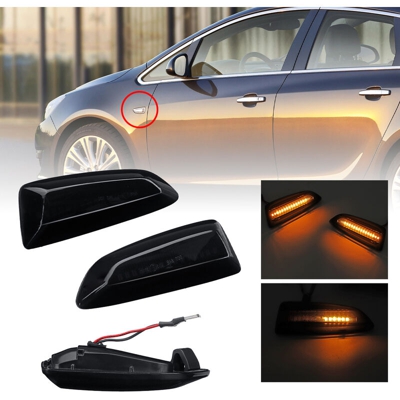 2x INDICATORI LATERALI RIPETITORI Luci PER Opel Vauxhall Astra JK Insignia B Zafira C Crossland X
