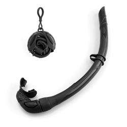 Tubo per respirazione umida per adulti pieghevole in silicone AS-600, nero en oferta