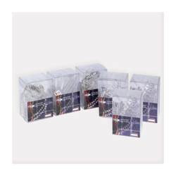 Catena Luci di Natale 10 LED Arredamento Natalizio Box PVC 6 Modelli Assortiti características