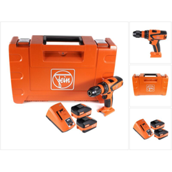 FEIN ASCM 18 QSW Trapano avvitatore a batteria 18V / 4 velocità / 40Nm + Valigetta da trasporto + 2x Batterie 6,0 Ah + Caricabatterie ALG 80 en oferta