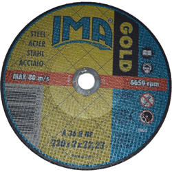 IMA - 3 Dischi smerigliatrice per acciaio gold 230x2x22 precio