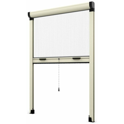 Zanzariera a rullo 'Gold roll' per porte e finestre adattabile su misura in kit -VERTICALE / 100 X H 250 CM / AVORIO características