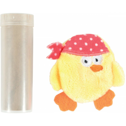 Zolux - Pirata giallo. Dimensioni 7 x 6 cm. con erba gatta. Giocattolo per gatti características