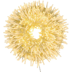 Luci di natale catena da 1500 led 5 mm luce per esterno cavo trasparente 30,5 m -Luce Calda precio
