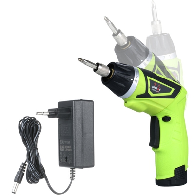 SND136D, 7,2 V, set di cacciaviti per batteria al litio pieghevole ricaricabile con batteria al litio, una batteria e una carica, standard europeo,