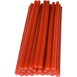 25pcs Hot Melt Colla Stick Bright Red Laccato Lacca Lacca FAI DA TE Guarnizione Regalo Guarnizione Di Natale San Valentino Vino Bottiglia Bottiglia características