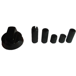Manopola Pomello Cucina Piano Cottura Nera Universale precio