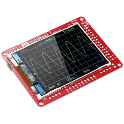JYE Tech DSO138mini Oscilloscopio digitale tascabile Kit di produzione fai da te con guscio trasparente 13805K características