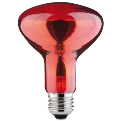 Lampada a infrarossi 82966 E27 Potenza: 100 W Rosso - Paulmann