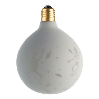 30125130001 bulbo decorativo E27 LED 0.5W G125 360 - Bianco Halloween - Ecolicht