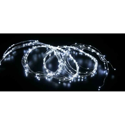 CASCATA DI 200 LED BIANCHI SU FILO DI RAME 2MT IP44 USO ESTERNO/INTERNO 145 13200 14513200 - Giocoplast