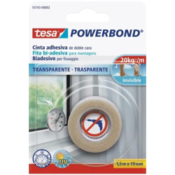 Tesa - NASTRO BIADESIVO TRASPARENTE MM.19x1,5M precio