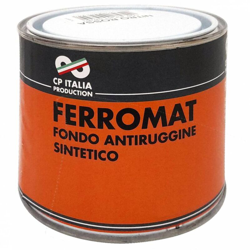 -senza Marca/generico- - 6 PZ Di ANTIRUGGINE FERROMAT ROSSA DA LT.0,500 en oferta