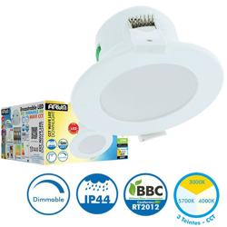 Downlight LED WAVE CCT 8W Dimmerabile 3 Tonalità características