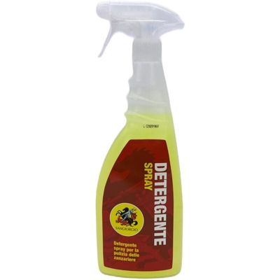 Detergente spray pulisci zanzariera per pulizia zanzariere pronto all'uso