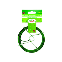 Fil di ferro da giardino zincato con rivestimento in PVC, 15mt, características
