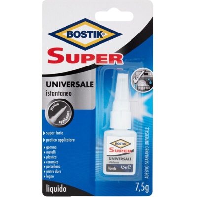 Bostik - ADESIVO 'SUPER UNIVERSALE' gr. 7,5 (clip strip)