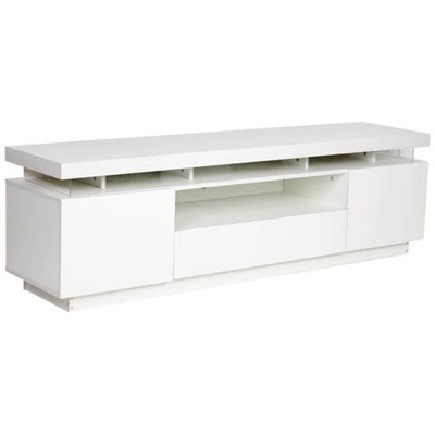 Tv Led Stand ''''ruth'''' Laccato - Bianco