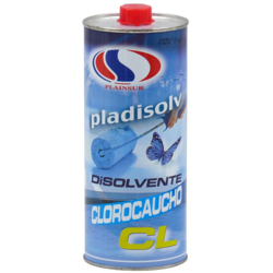 Disolvente Clorurati Gomma 1L - Plainsur características