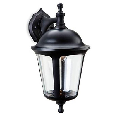 Boston Lantern-downlight, E27, 60 w, Nero