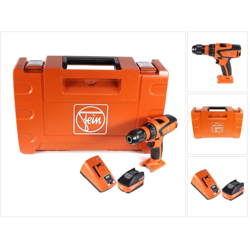 FEIN ASCM 18 QSW Trapano avvitatore a batteria 18V / 4 velocità + Valigetta da trasporto + 1x Batteria High Power 5,2 Ah + Caricabatterie FEIN ALG 80 precio
