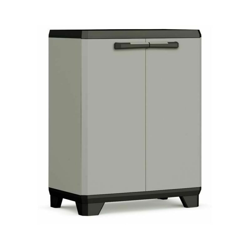 ARMADIO BASSO PLANET IN RESINA 2 ANTE 1 PIANO cm. 68X39X90 - Keter precio