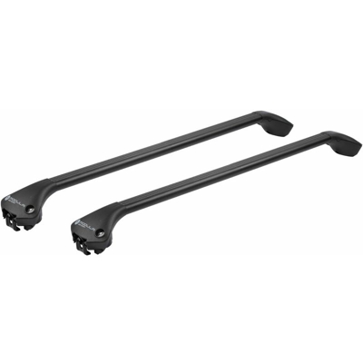 Barre Portatutto per Auto per Mancorrente Chiuso colore Nero Lunghezza Regolabile 78-119 cm Oval Bar