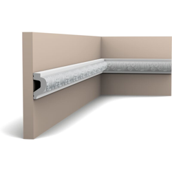 Cornice Parete modanatura aspetto stucco decorativo Cornicione Decor P3020 LUXXUS - Orac en oferta