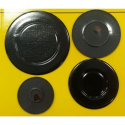 4 Piattelli Bruciatore Piani cottura ARISTON NARDI FRANKE INDESIT TECNOGAS INCAVATI en oferta