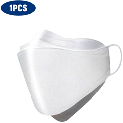 [Non medico] KN95 Maschera con filtro quadruplo 95% Maschera con filtro a bocca di pesce Anti-goccioline di particelle di polvere (1 pezzo / características