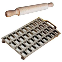 Stampo Ravioli Classici 24 Con Rullo Ottinetti en oferta