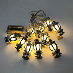 Tipo di batteria della lanterna del palazzo del LED,lanterna palazzo bianco caldo argento 1,65 metri 1 luci sempre accese - lanterna palazzo bianco en oferta