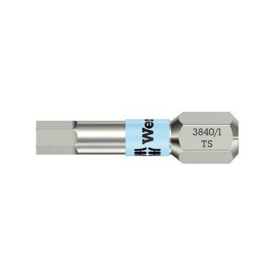 Wera - Vite Di Bloccaggio Per 6 Presa Femmina 1/4 '', Lunghezza 25 Mm, In Acciaio Inox Zona Torsione, Costa S / Piatti: 5,0 Millimetri