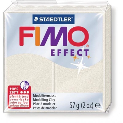 Hammeley - Pasta fimo soft 08 - 56 g bianco perlato