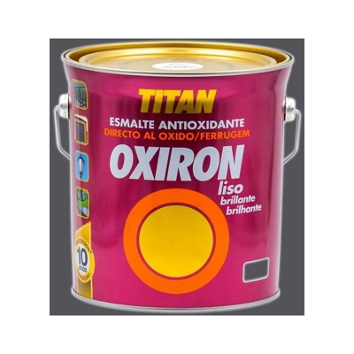Brillante Liscio Oxiron 4L | 4 L - 4550 grigio metallizzato - 4550 grigio metallizzato - Titan