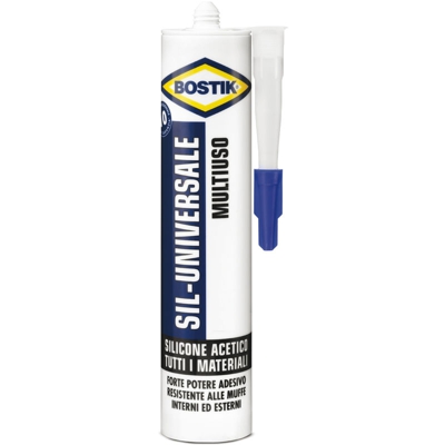Mendolia - 24 PZ Di BOSTIK CARTUCCIA SIL.UNIVERS. TRASPAR. ML.280
